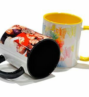 Mug color interno y oreja